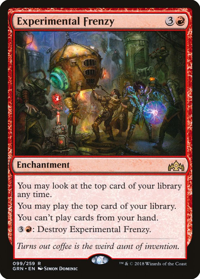 Experimental Frenzy 99/259 (Guilds of Ravnica)  | Good Games Morley