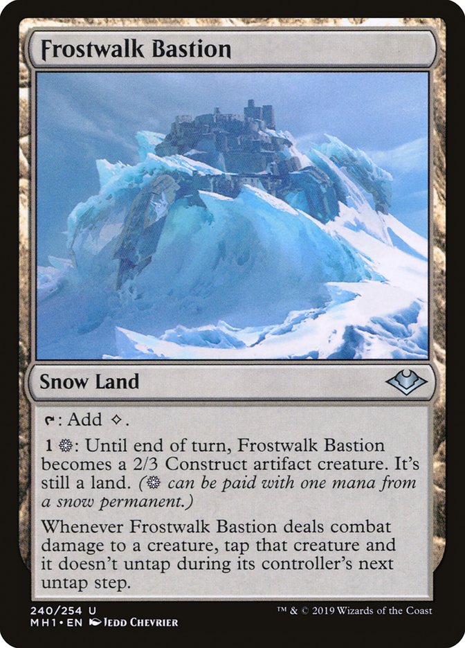 Frostwalk Bastion [Modern Horizons] | Good Games Morley