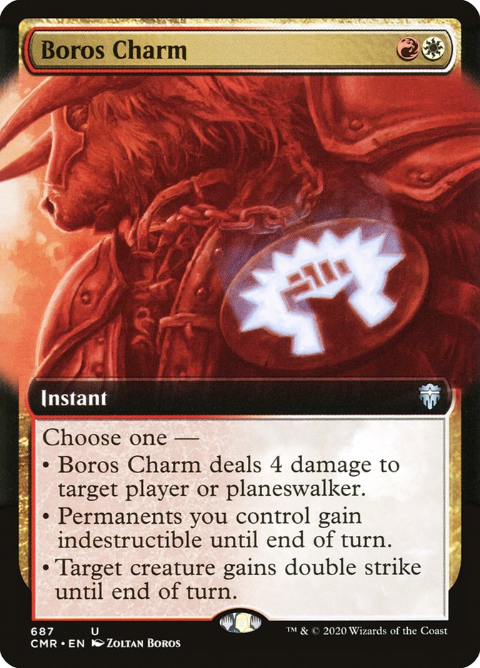 Boros Charm (Extended Art) [Commander Legends] | Good Games Morley