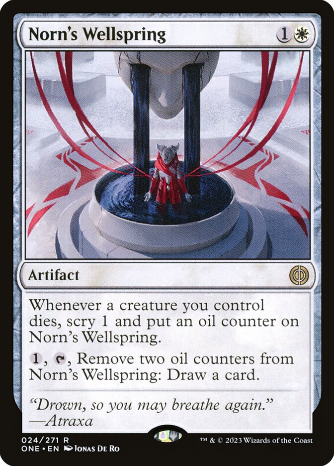 Norn's Wellspring 24/271 (Phyrexia: All Will Be One)  - Foil | Good Games Morley