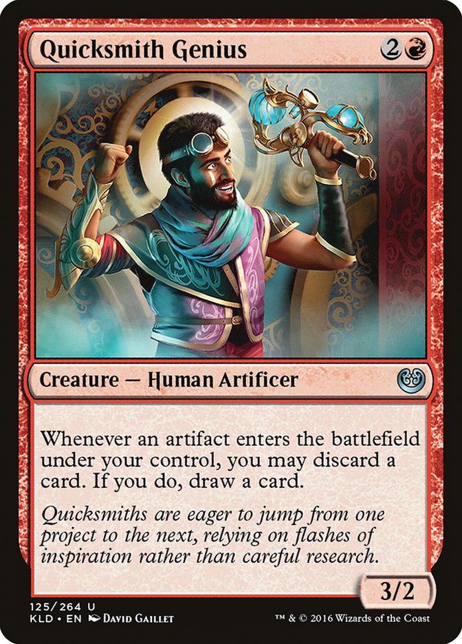 Quicksmith Genius [Kaladesh] | Good Games Morley