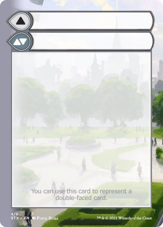 Helper Card (4/9) [Strixhaven: School of Mages Tokens] | Good Games Morley