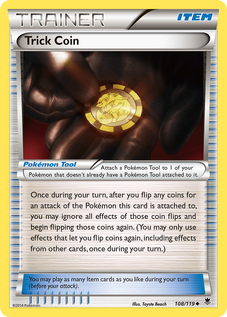 Trick Coin (108/119) [XY: Phantom Forces] | Good Games Morley