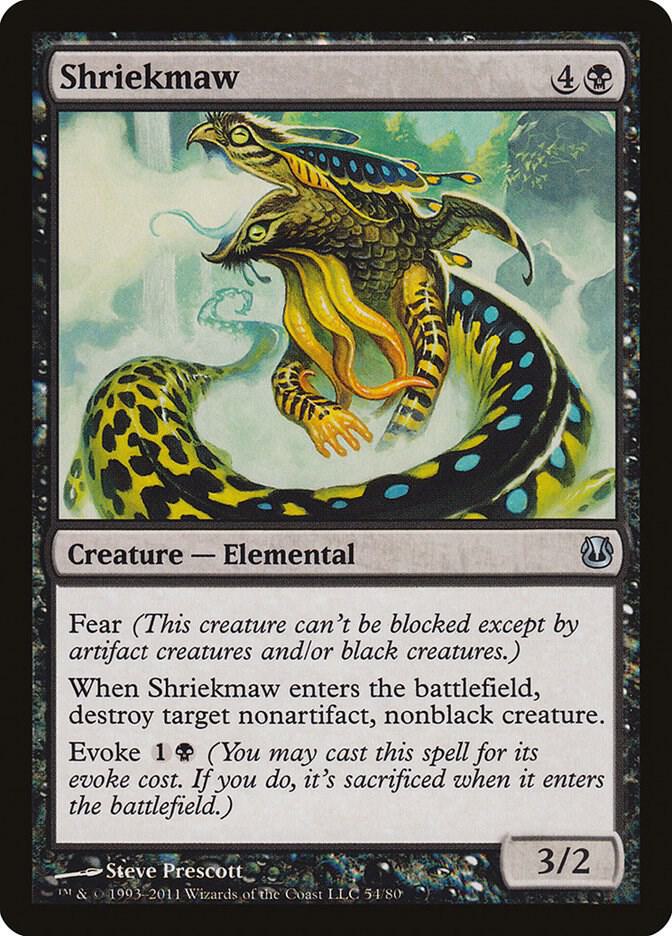 Shriekmaw 54/80 (Duel Decks: Ajani vs. Nicol Bolas)  | Good Games Morley