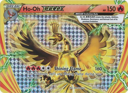 Ho-Oh BREAK (XY154) (Jumbo Card) [XY: Black Star Promos] | Good Games Morley