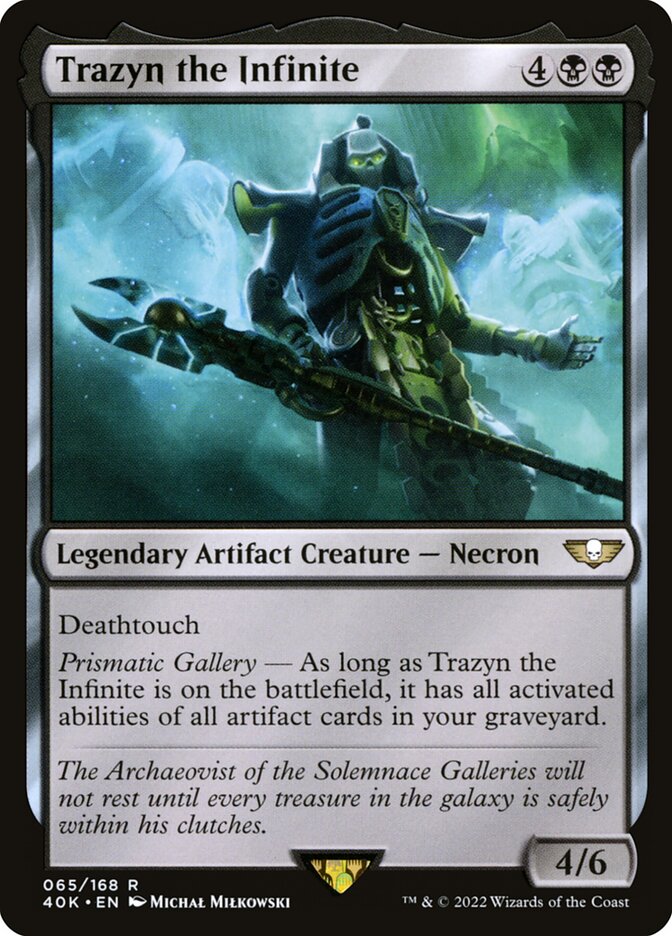 Trazyn the Infinite 65/617 (Universes Beyond: Warhammer 40,000)  | Good Games Morley