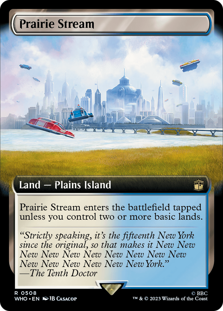 Prairie Stream (Extended Art) [Doctor Who] | Good Games Morley