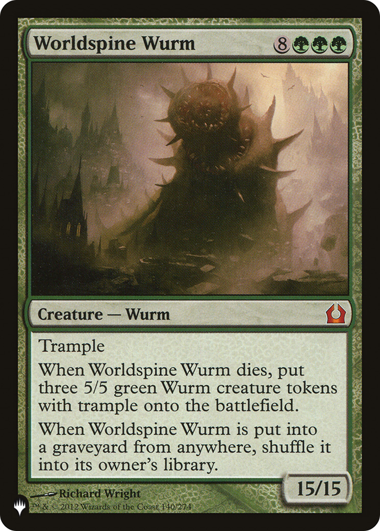 Worldspine Wurm [The List] | Good Games Morley