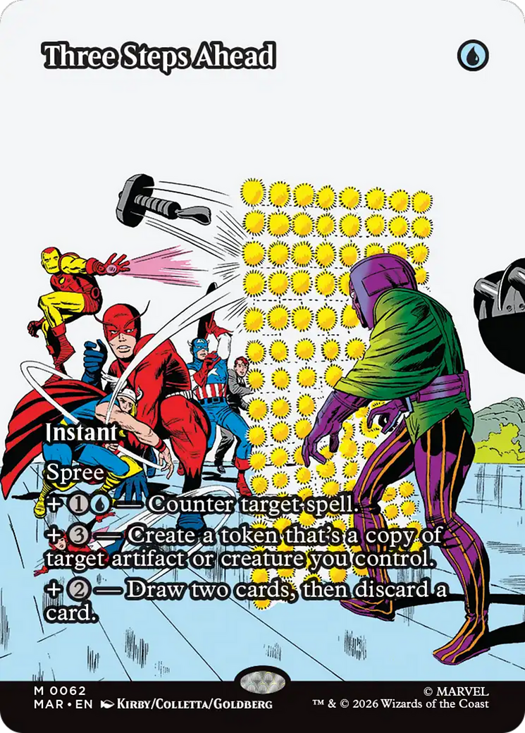 Three Steps Ahead (Borderless) [Marvel Universe: Eternal-Legal] | Good Games Morley
