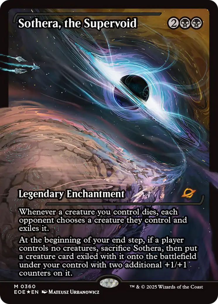 Sothera, the Supervoid (Showcase) [Edge of Eternities] | Good Games Morley