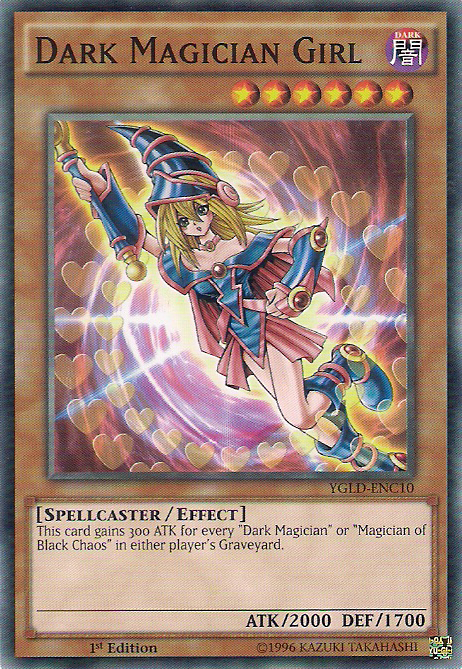 Dark Magician Girl [YGLD-ENC10] Common | Good Games Morley