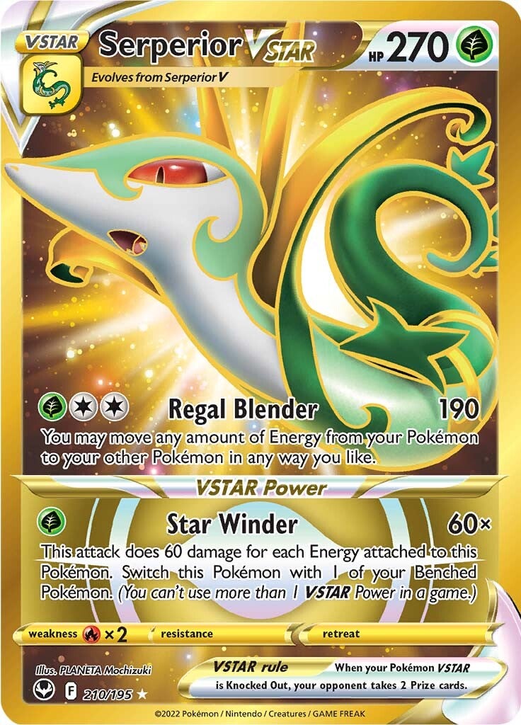 Serperior VSTAR (210/195) [Sword & Shield: Silver Tempest] | Good Games Morley