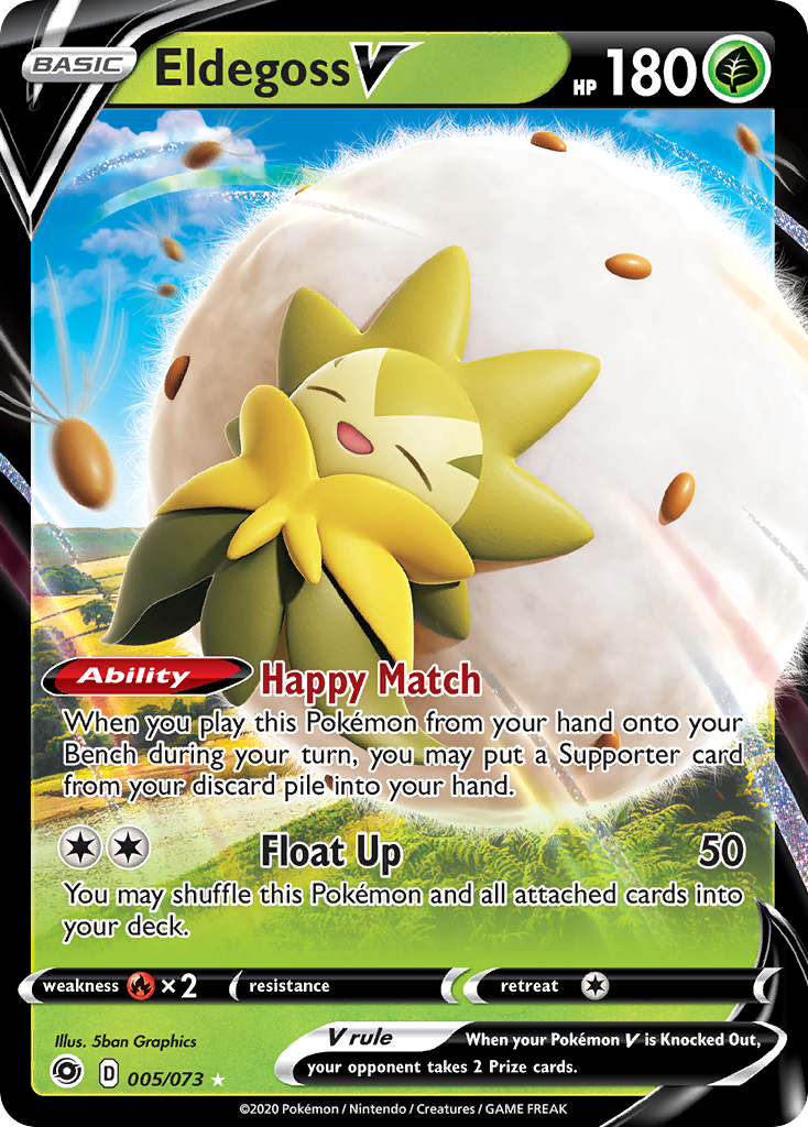 Eldegoss V (005/073) [Sword & Shield: Champion's Path] | Good Games Morley