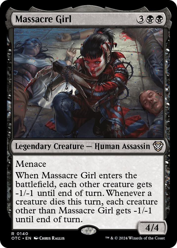 Massacre Girl 140/342 (Commander: Outlaws of Thunder Junction)  | Good Games Morley