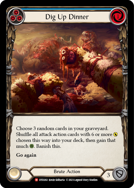 Dig Up Dinner [DTD202] (Dusk Till Dawn)  Rainbow Foil | Good Games Morley