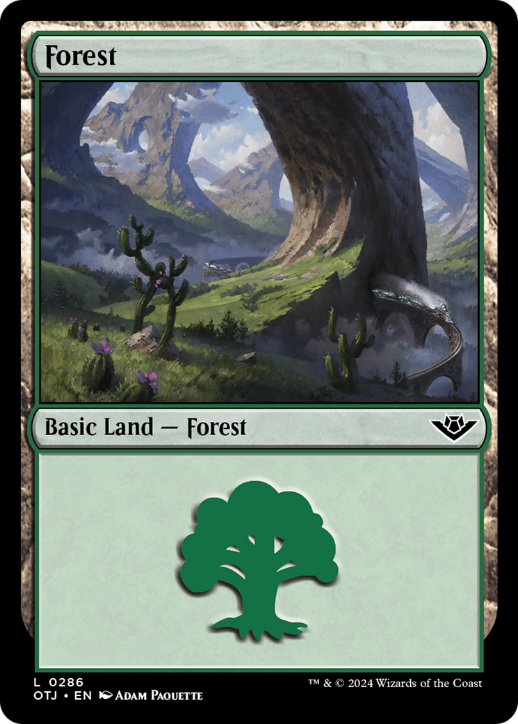 Forest (0286) [Outlaws of Thunder Junction] | Good Games Morley