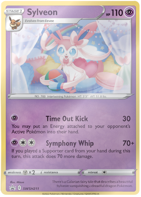 Sylveon (SWSH211) [Sword & Shield: Black Star Promos] | Good Games Morley