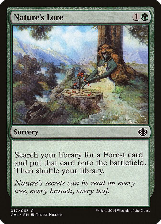 Natures Lore 17/63 (Duel Decks: Anthology)  | Good Games Morley