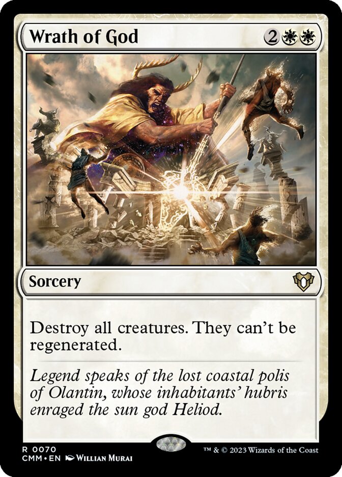 Wrath of God 70/451 (Commander Masters)  | Good Games Morley