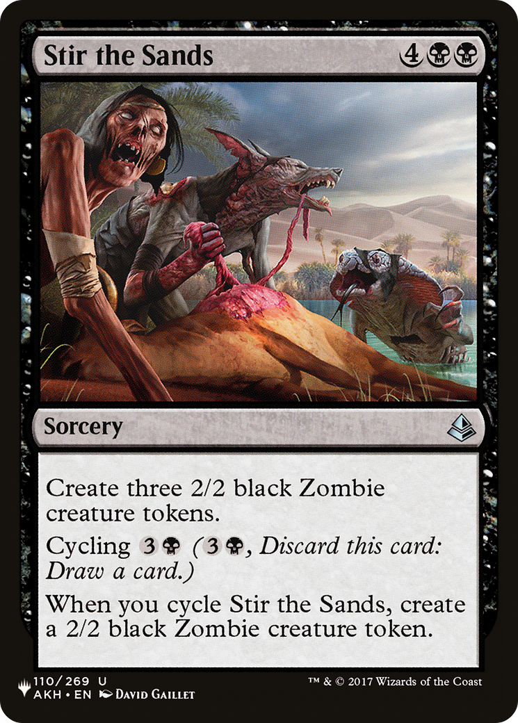 Stir the Sands [The List] | Good Games Morley