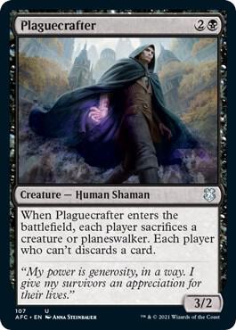 Plaguecrafter 107/62 (Commander: Adventures in the Forgotten Realms)  | Good Games Morley