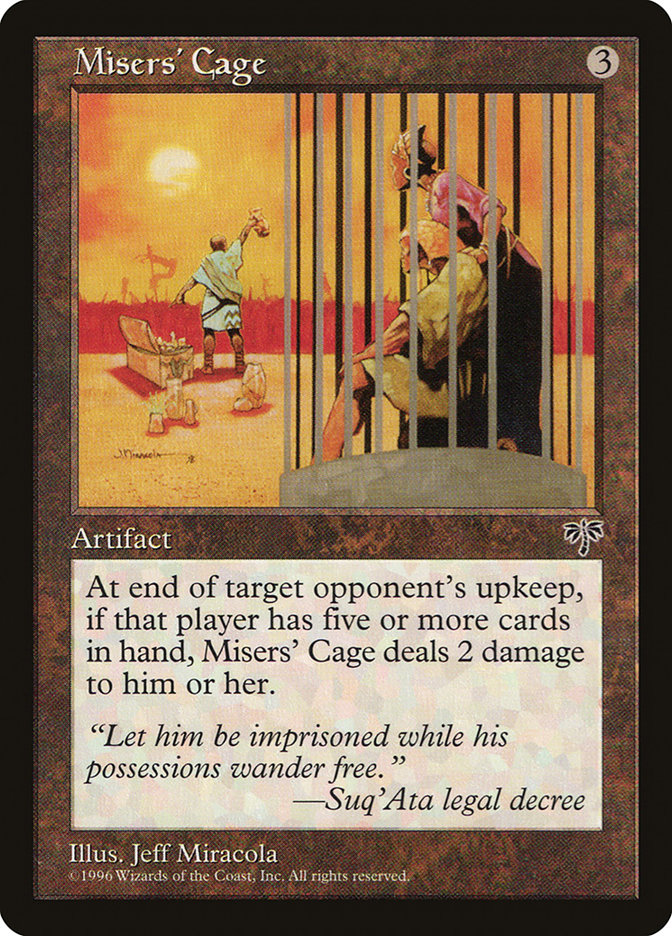 Misers' Cage 311/350 (Mirage)  | Good Games Morley