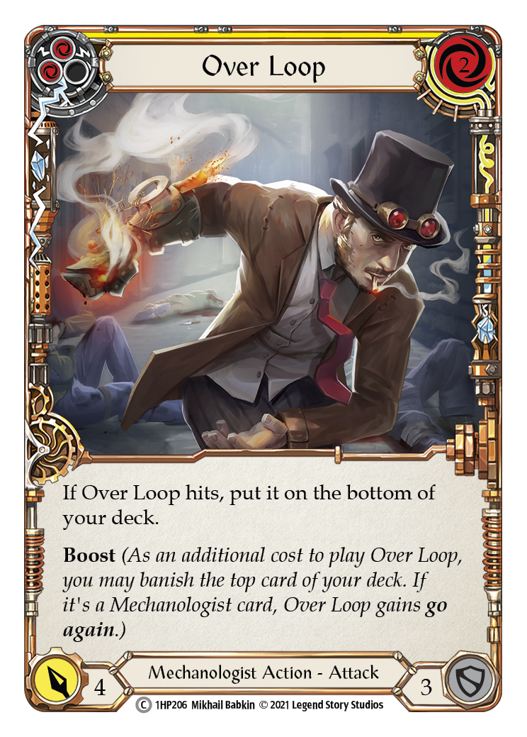 Over Loop (Yellow) [1HP206] (History Pack 1) | Good Games Morley