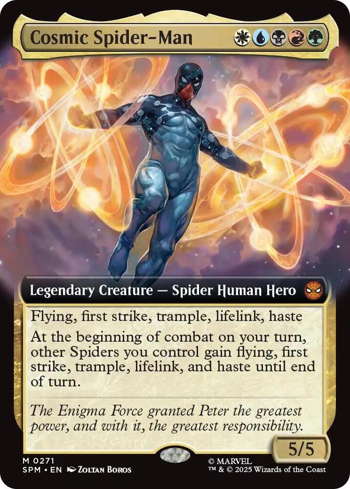 Cosmic Spider-Man 271 (Marvel's Spider-Man)  - Extended Art  | Good Games Morley