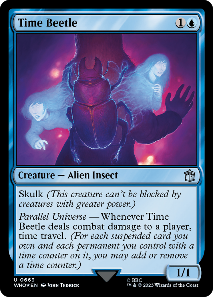 Time Beetle (Surge Foil) [Doctor Who] | Good Games Morley