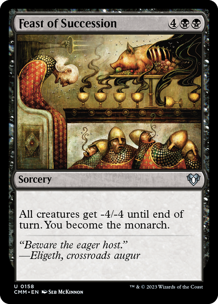 Feast of Succession [Commander Masters] | Good Games Morley