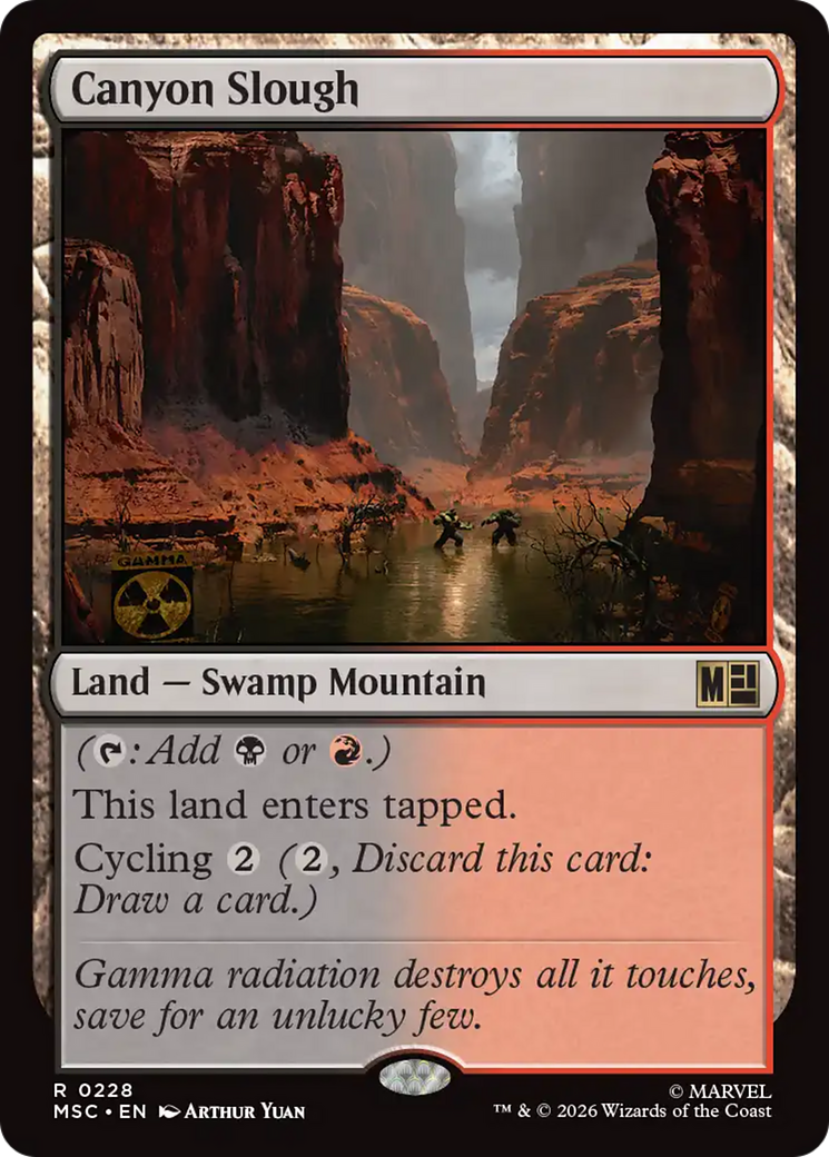Canyon Slough [Marvel Super Heroes Commander] | Good Games Morley
