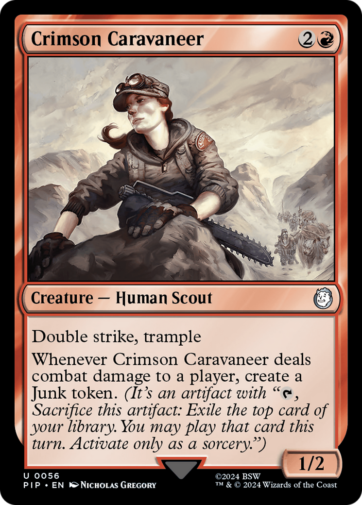 Crimson Caravaneer [Fallout] | Good Games Morley