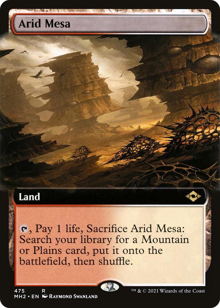Arid Mesa Extended Art 475 (Modern Horizons 2)  | Good Games Morley