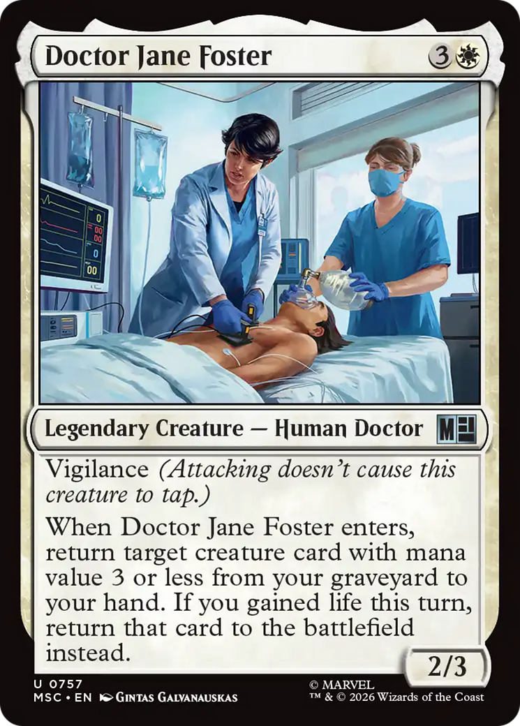 Doctor Jane Foster [Marvel Super Heroes Commander] | Good Games Morley