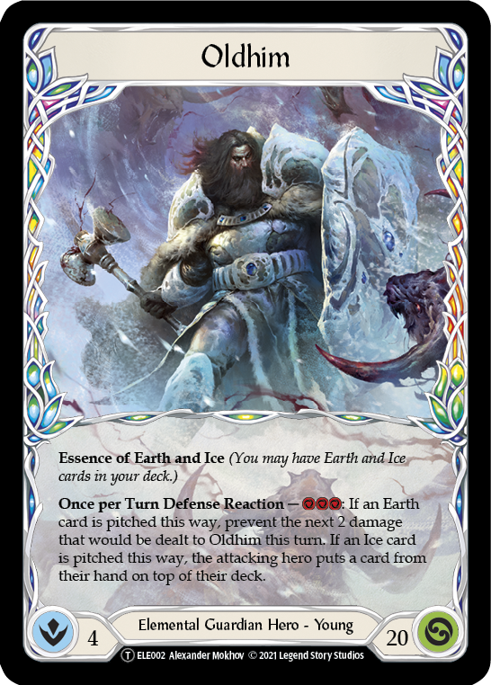 Oldhim // Frostbite [U-ELE111] (Tales of Aria Unlimited)  Unlimited Normal | Good Games Morley