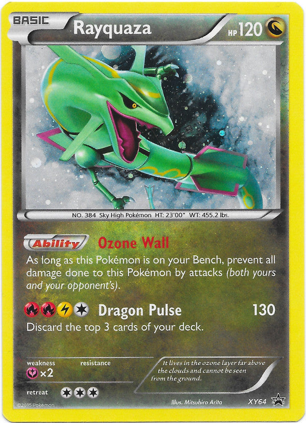 Rayquaza (XY64) (Jumbo Card) [XY: Black Star Promos] | Good Games Morley