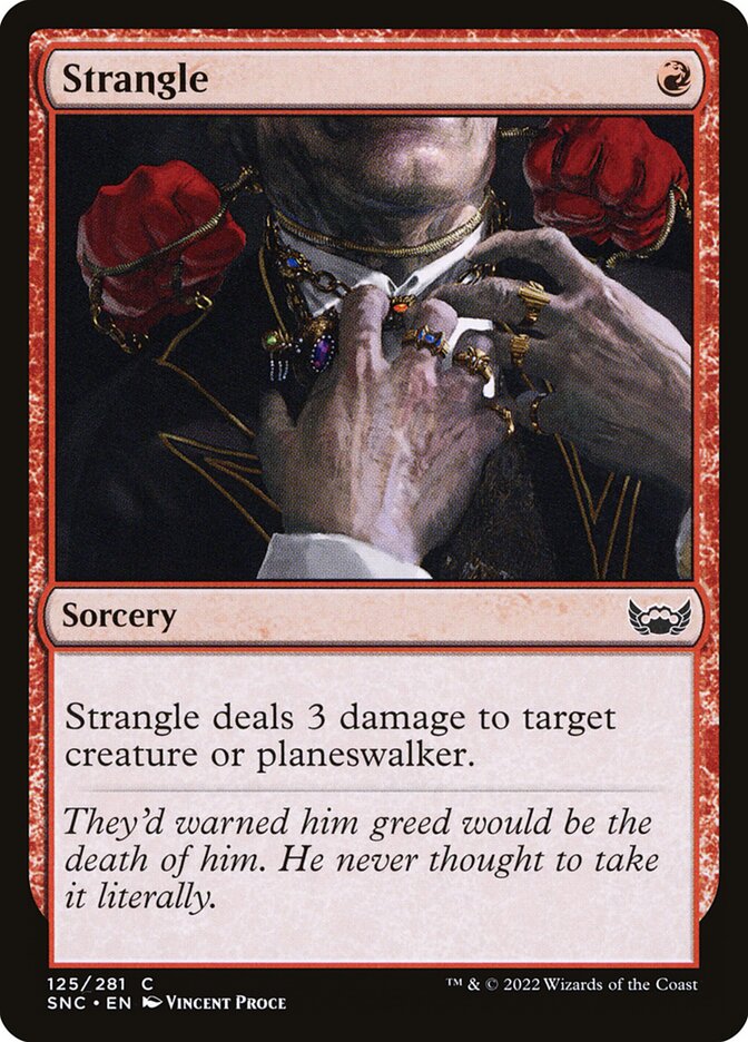Strangle 125/281 (Streets of New Capenna)  | Good Games Morley