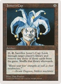 Jester's Cap (Oversized) [Oversize Cards] | Good Games Morley