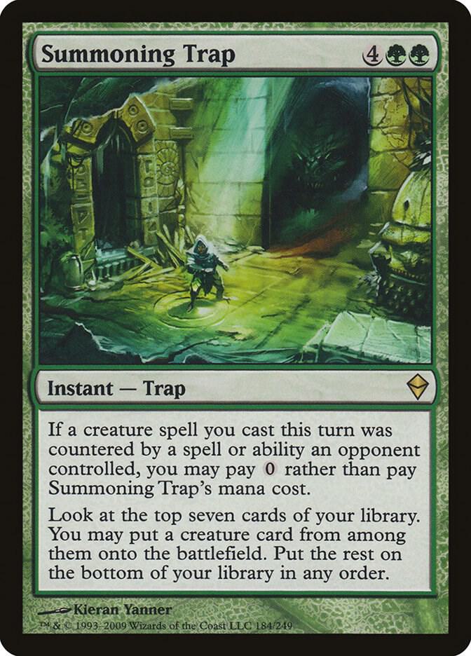 Summoning Trap 184/249 (Zendikar)  | Good Games Morley