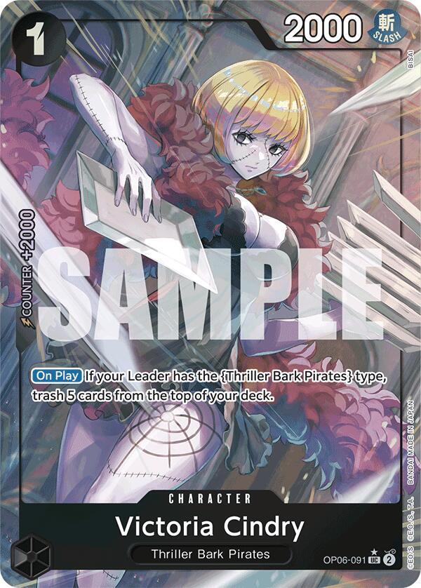 Victoria Cindry OP06-091 (Premium Booster -The Best-)  - Full Art Foil | Good Games Morley