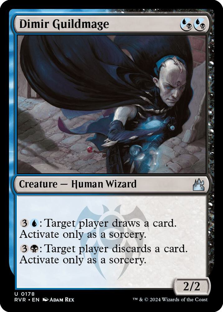 Dimir Guildmage 178 (Ravnica Remastered)  - Foil | Good Games Morley