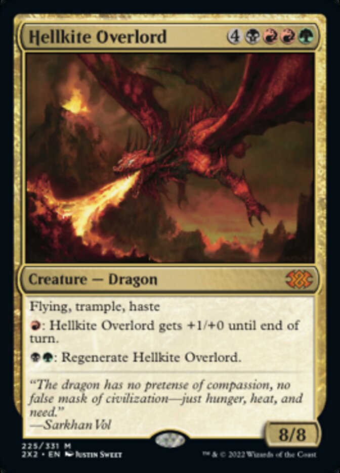 Hellkite Overlord [Double Masters 2022] | Good Games Morley