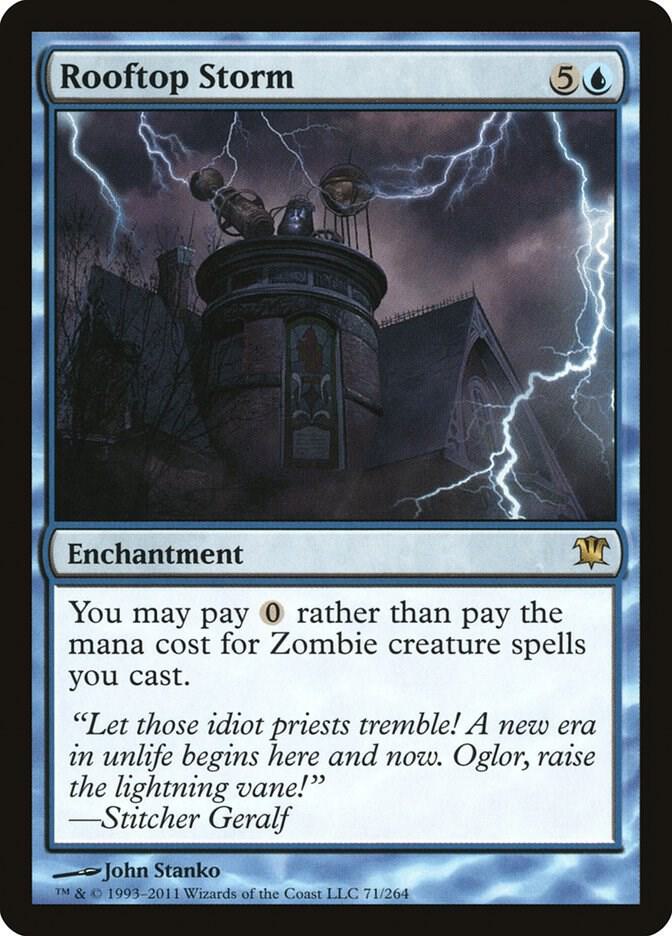 Rooftop Storm 71 (Innistrad)  | Good Games Morley