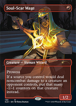 Soul-Scar Mage (Borderless) [Secret Lair Drop Series] | Good Games Morley