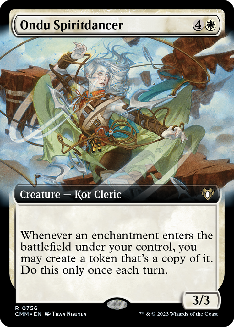 Ondu Spiritdancer (Extended Art) [Commander Masters] | Good Games Morley