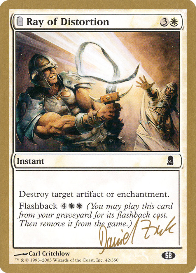 Ray of Distortion (Daniel Zink) (SB) [World Championship Decks 2003] | Good Games Morley