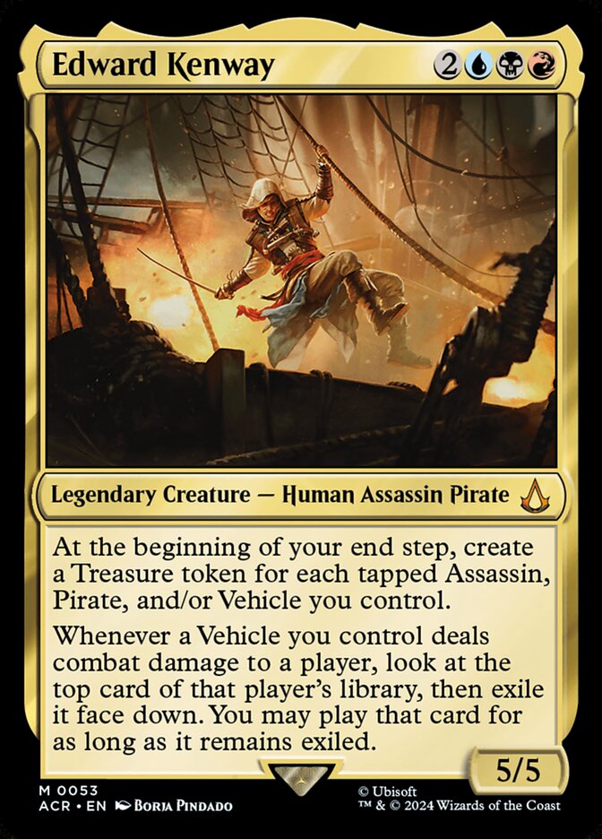 Edward Kenway 53/110 (Universes Beyond: Assassin's Creed)  | Good Games Morley