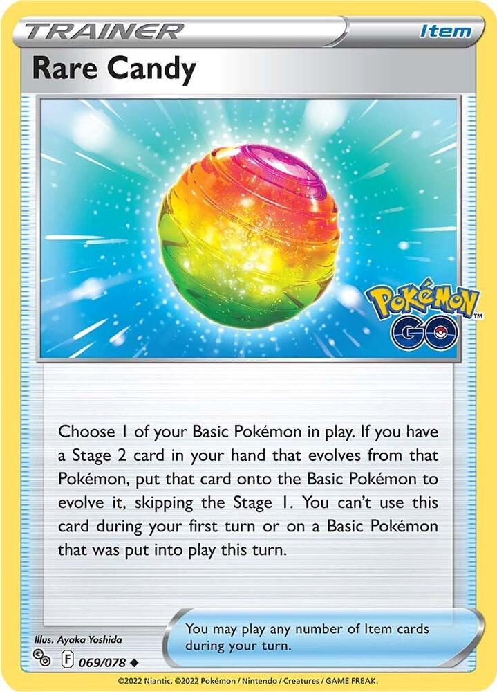 Rare Candy 069/078 (Pokemon GO)  | Good Games Morley