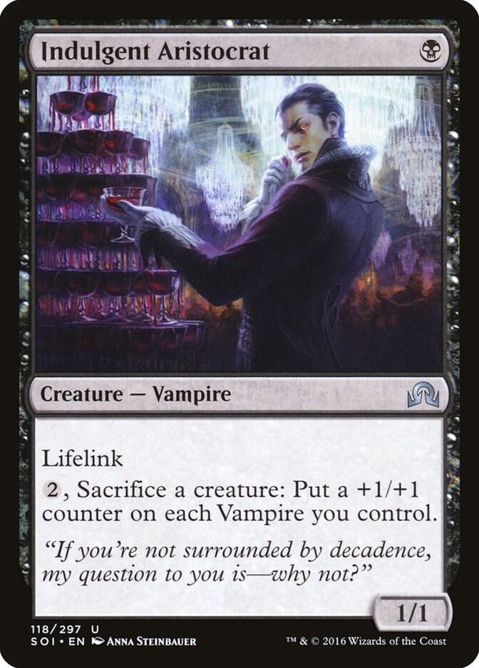 Indulgent Aristocrat 118/297 (Shadows over Innistrad)  | Good Games Morley