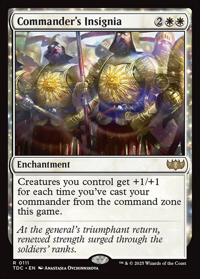 Commander's Insignia 111 (Commander: Tarkir: Dragonstorm)  | Good Games Morley